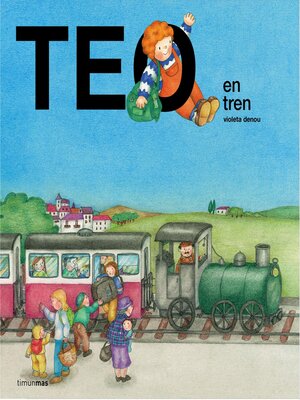 cover image of Teo en tren